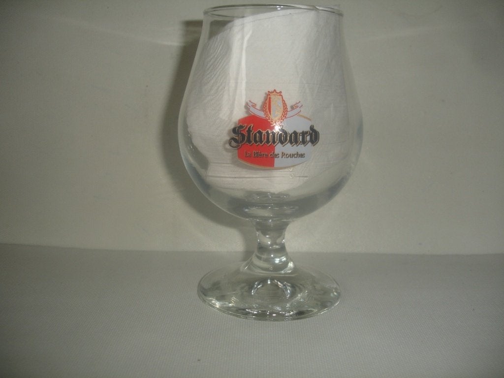 Bierglas Standard, la bière des rouges, € 1,50, Ophalen of Verzenden, Zo goed als nieuw, Bierglas