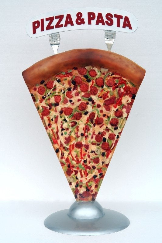 Pizza  beeld 101 cm / reclamebeeld Pizza, Ophalen, Nieuw