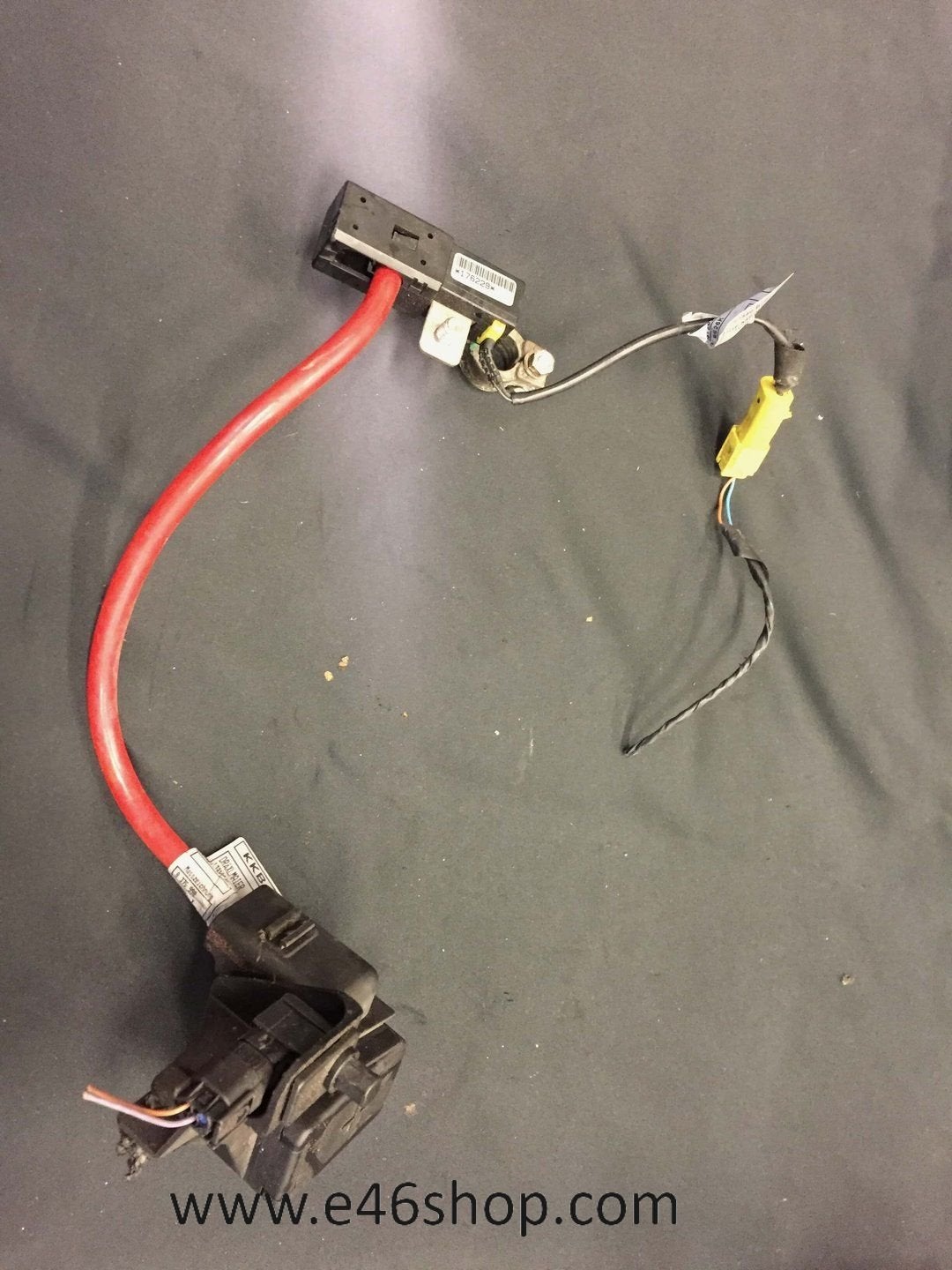 Accu plus pool klem met ongeval sensor BMW E46 316i 318i m43, -, Utilisé, -, Enlèvement ou Envoi