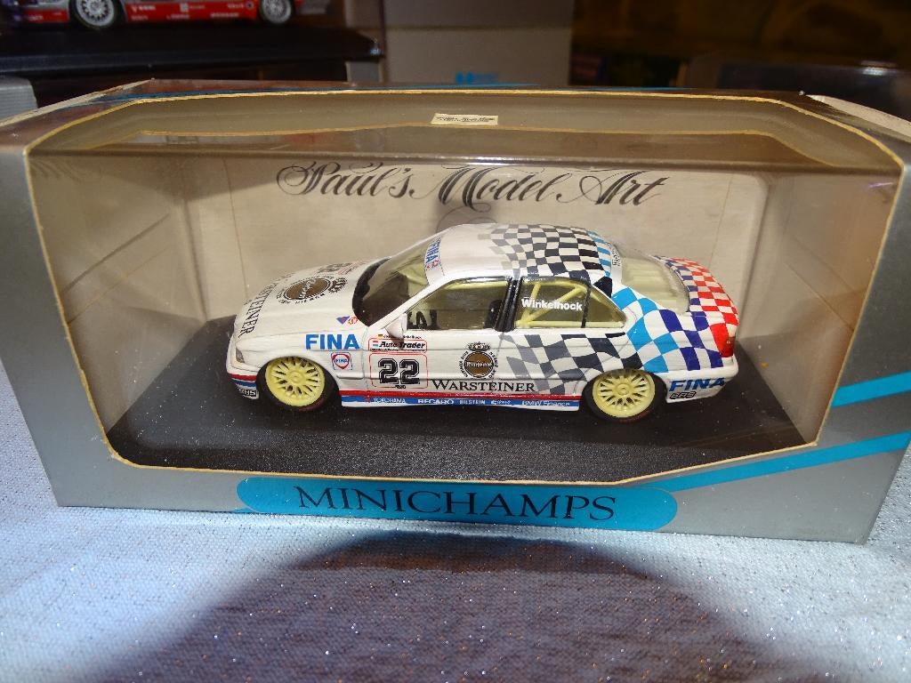 BMW 318I Team Schnitzer British Champion 1993 ( Winkelhock, Enlèvement ou Envoi, Neuf, Voiture, MiniChamps