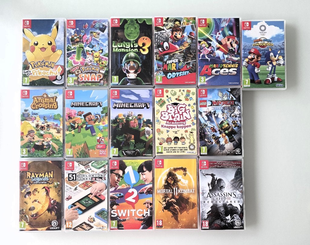Nintendo Switch games met doosje, Ophalen of Verzenden