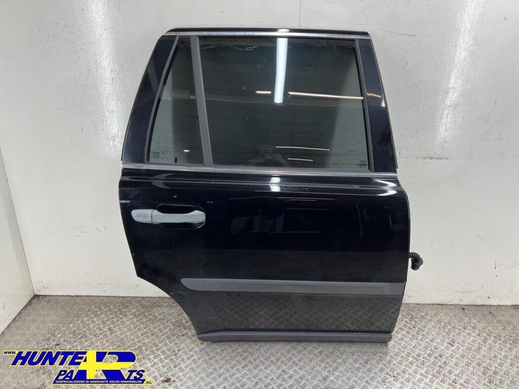 Portier rechtsachter zwart 019-26 Volvo XC90 I ('02->), Gebruikt, Deur, Achter, Ophalen of Verzenden