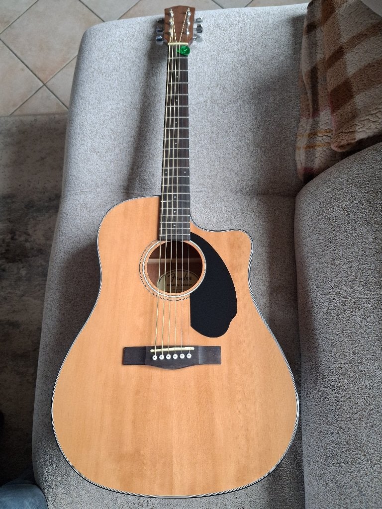 Fender CD - 60 SCE Naturel, Muziek en Instrumenten, Ophalen, Zo goed als nieuw