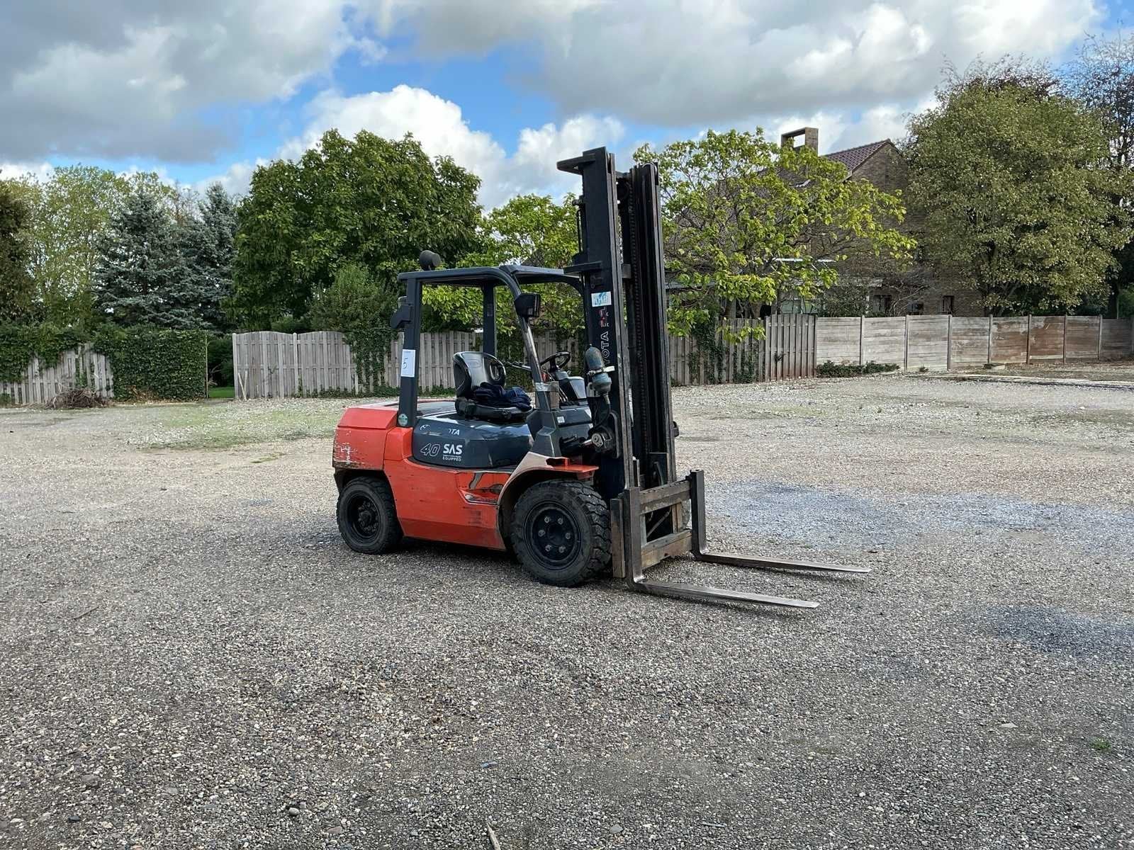 2003 Toyota 02-7FD35, Diesel, Chariot élévateur, Toyota