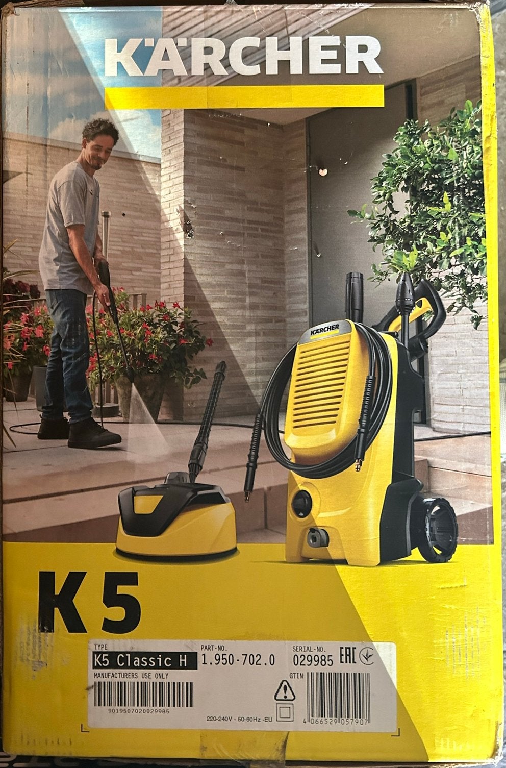 Karcher K5 Classic Nieuw, Tuin en Terras, Hogedrukreinigers, Ophalen, Zo goed als nieuw
