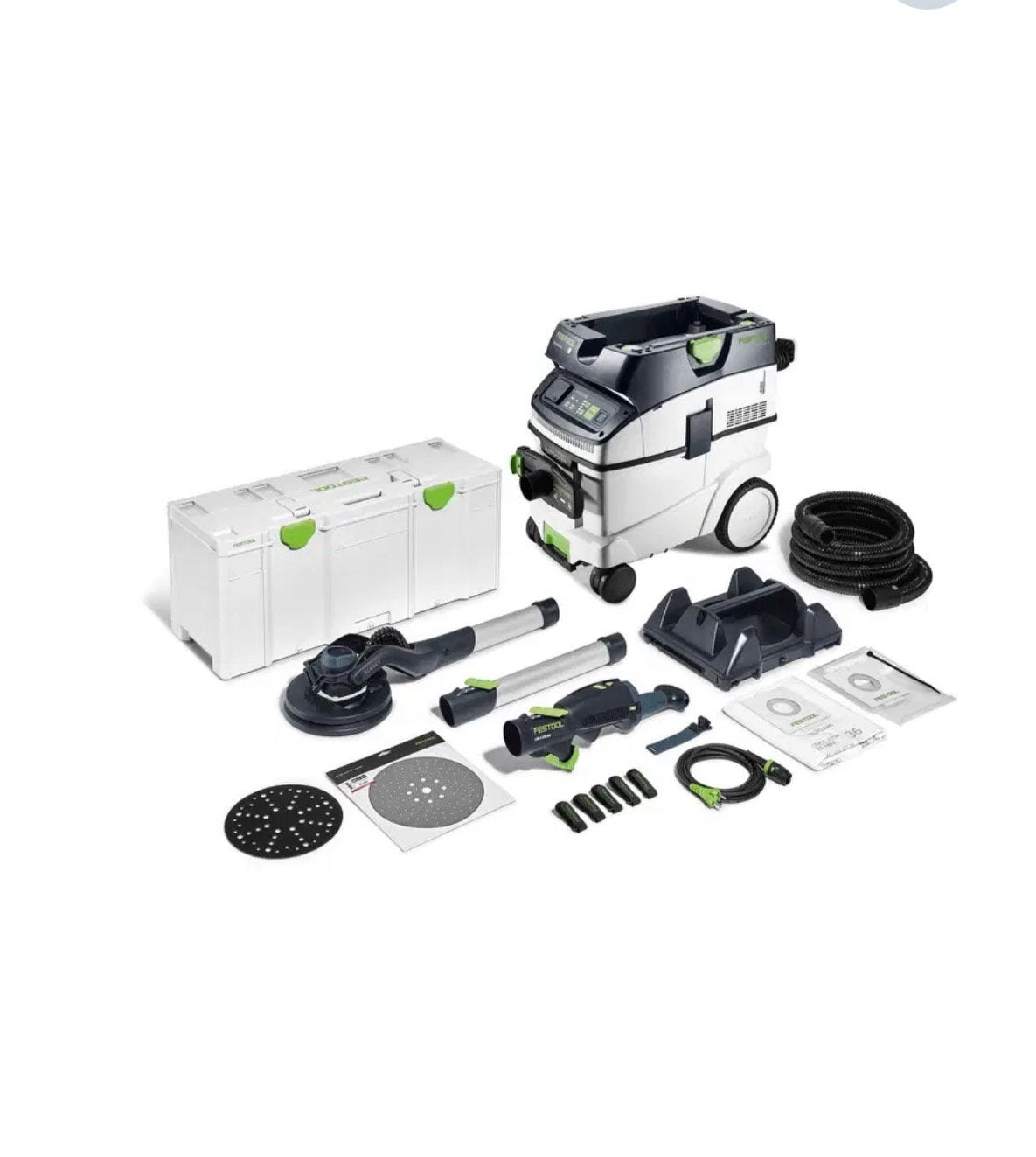 Festool LHS 2 225 EQI / CYL 36-SET Ponceuse à long manche, Doe-het-zelf en Bouw, Ophalen, Nieuw