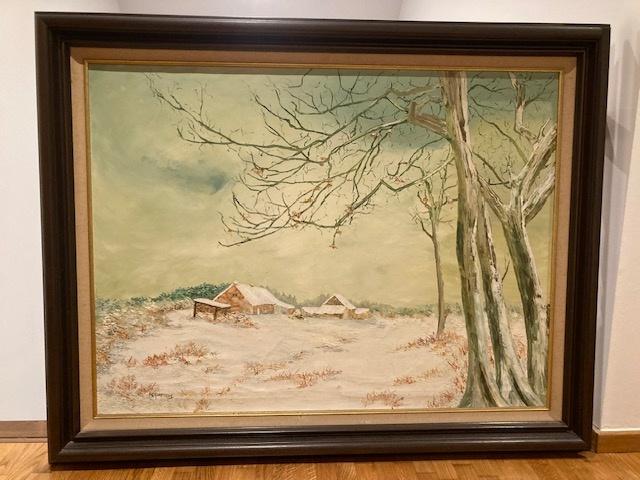 Grand tableau, Enlèvement