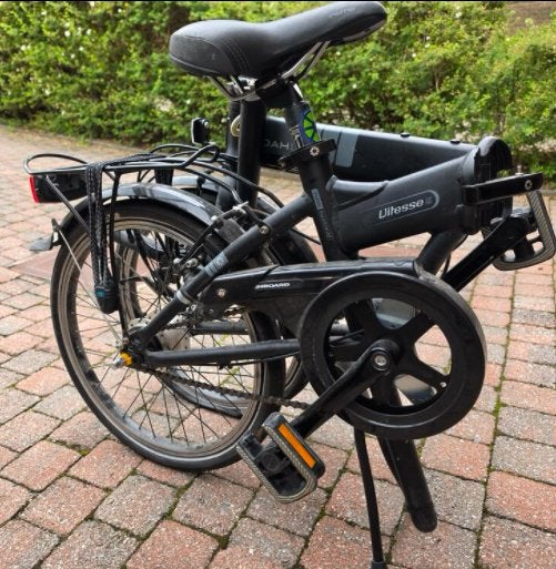 Vélo pliable Dahon 7 vitesse + housse de transport, Vélos & Vélomoteurs, Vitesses, Comme neuf, Enlèvement, Totalement pliable