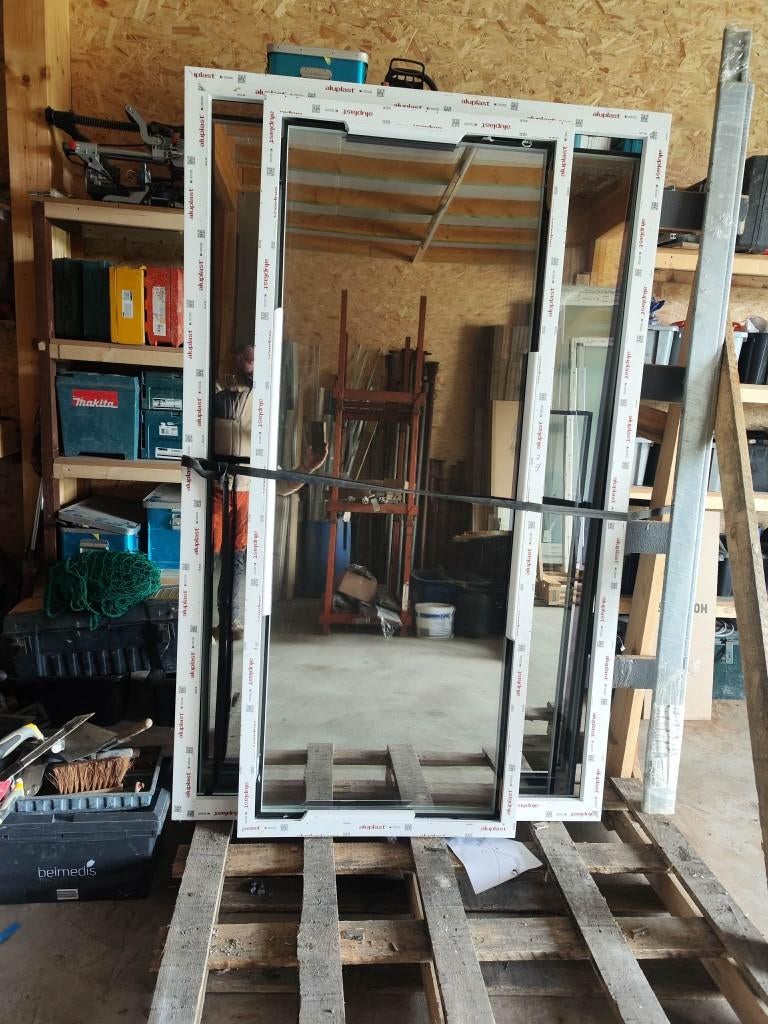 vitrage, Bricolage & Construction, Neuf, 160 cm ou plus, Fenêtre de façade ou Vitre, Enlèvement