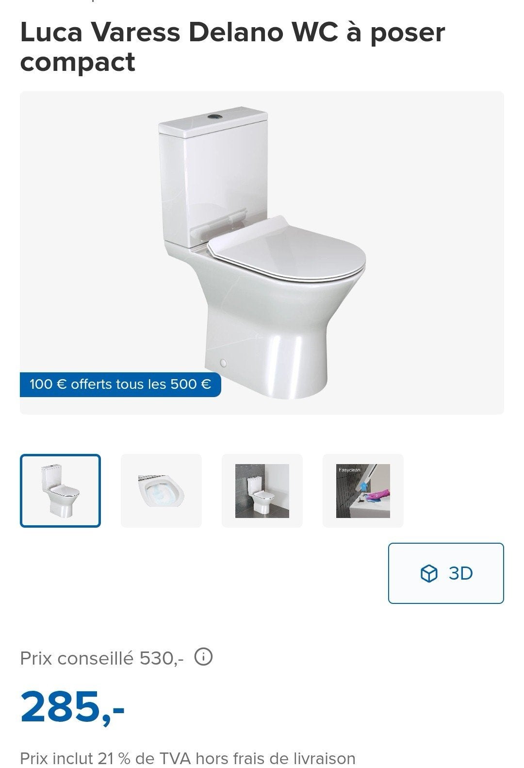 NIEUW TOILET, Ophalen, Nieuw, Toilet