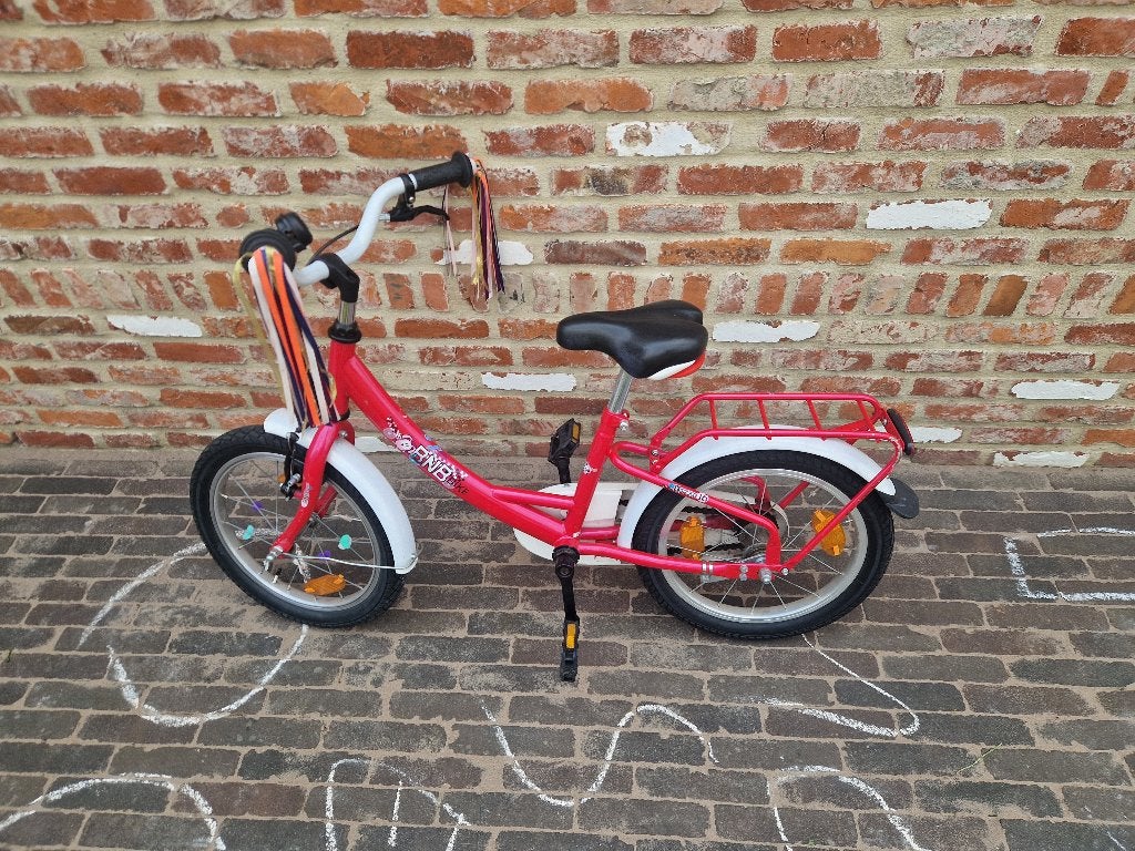 Bnb meisjesfiets 16inch, Fietsen en Brommers, Fietsen | Meisjes, Ophalen, Terugtraprem, Gebruikt, BNB-Bike