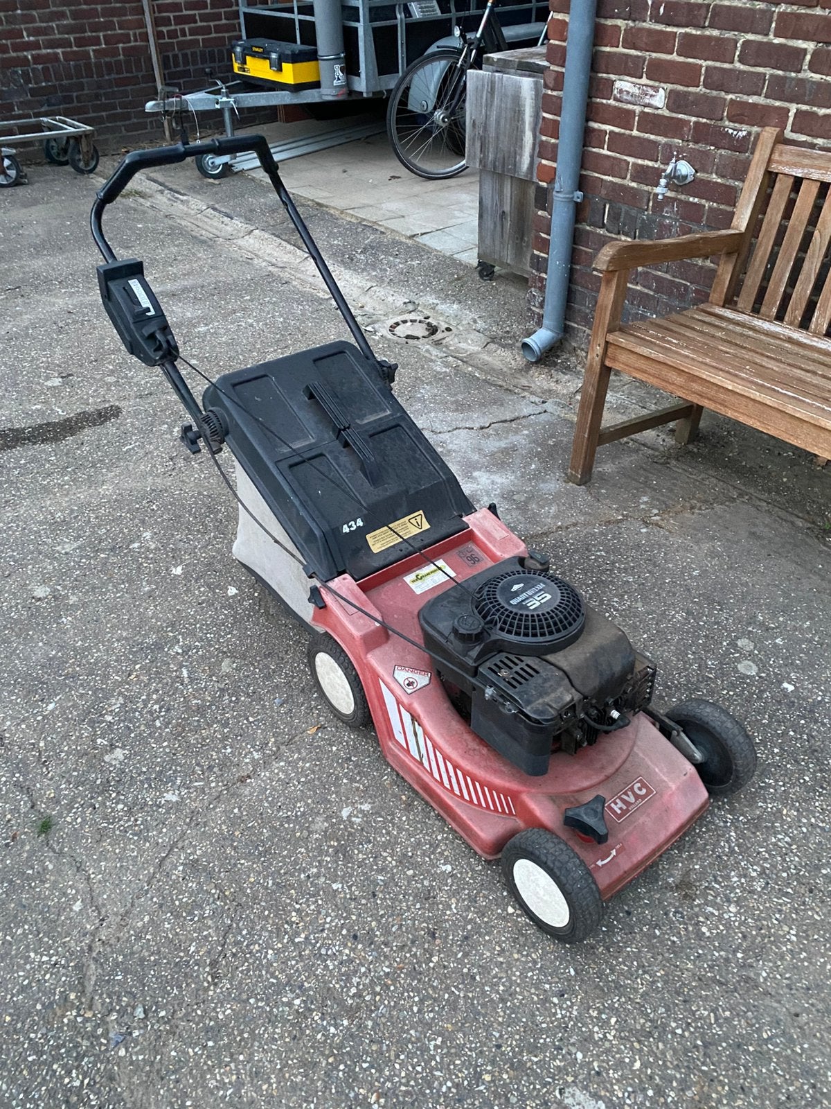 Grasmaaier HVC voor opmaak of onderdelen, Jardin & Terrasse, Tondeuses à gazon, Tondeuse rotative, Tondeuses à gazon à essence