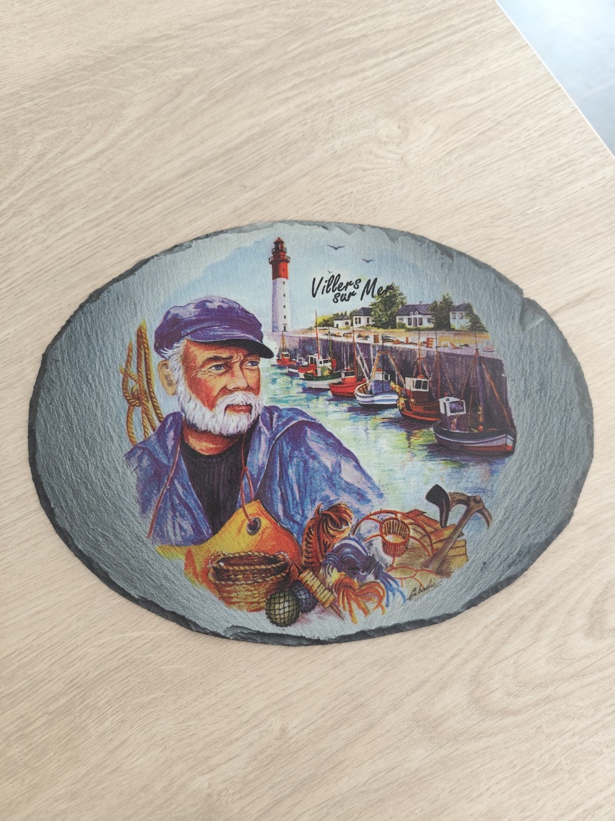 Plaque décorative en ardoise véritable, Enlèvement ou Envoi