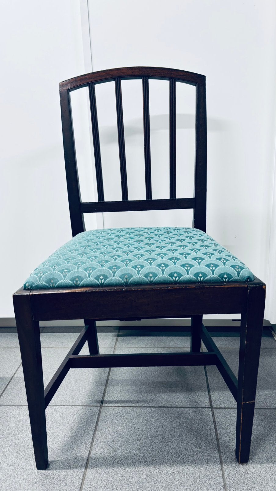 Antieke mahonie stoel, Brun, Enlèvement, Utilisé, Bois