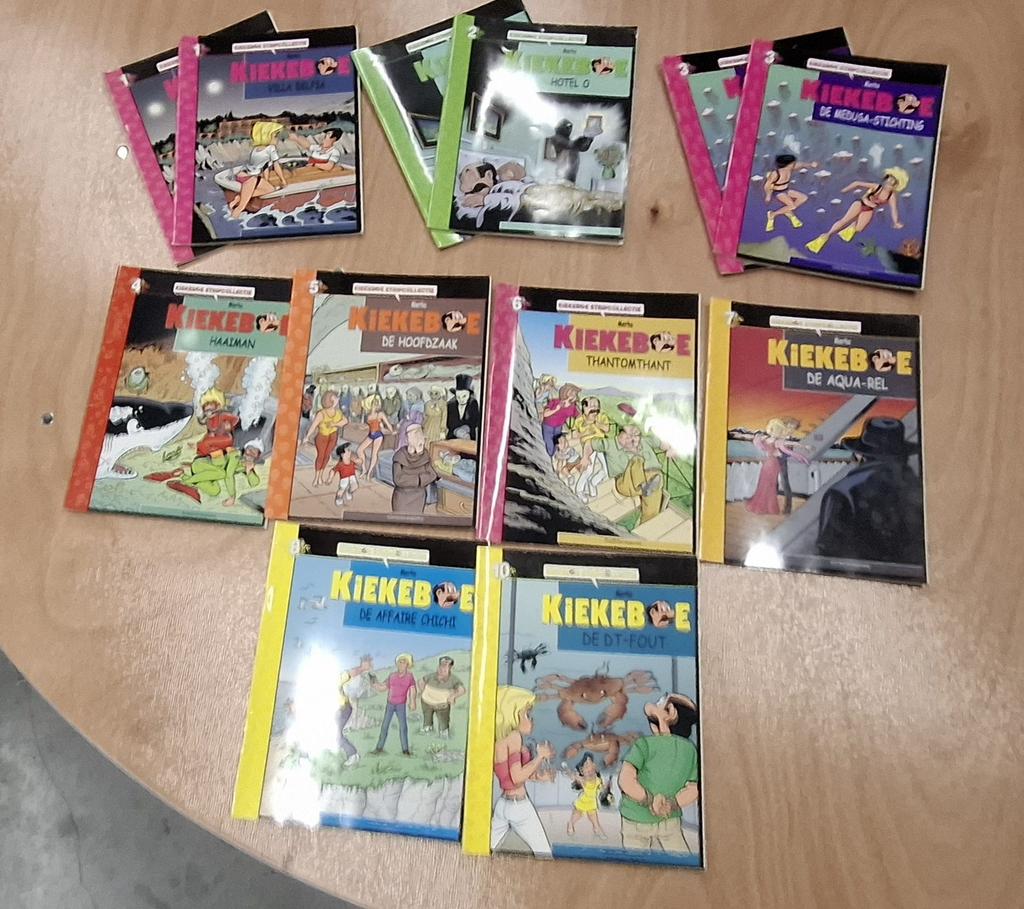 Strips kiekeboe, Boeken, Ophalen, Zo goed als nieuw