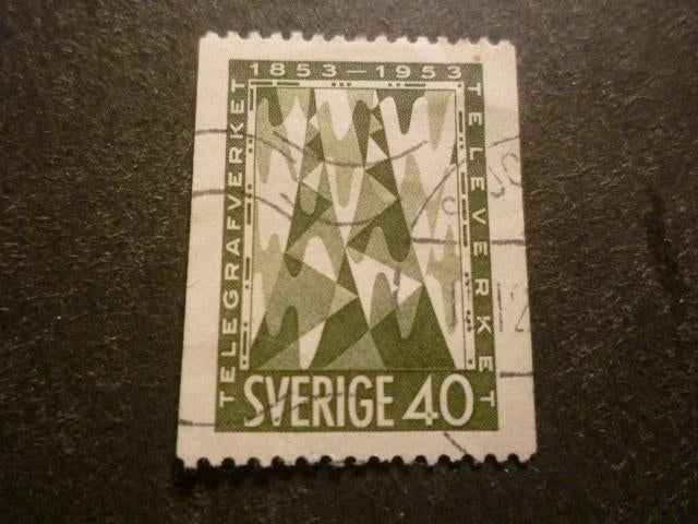 Zweden/Suède 1953 Mi 386C(o) Gestempeld/Oblitéré, Envoi, Suède