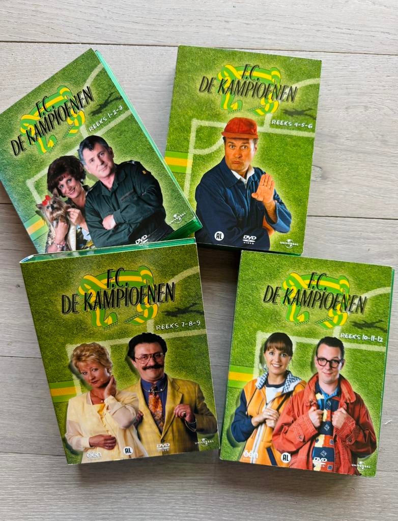 DVD reeks FC De Kampioenen, Ophalen of Verzenden, Zo goed als nieuw