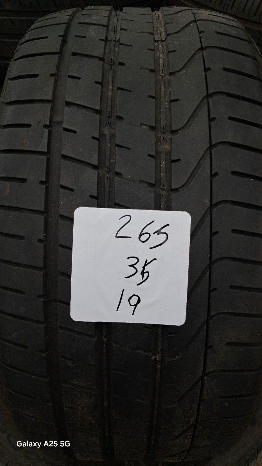 2653519 265/35/19 265/35r19 été PZERO PIRELLI, Enlèvement
