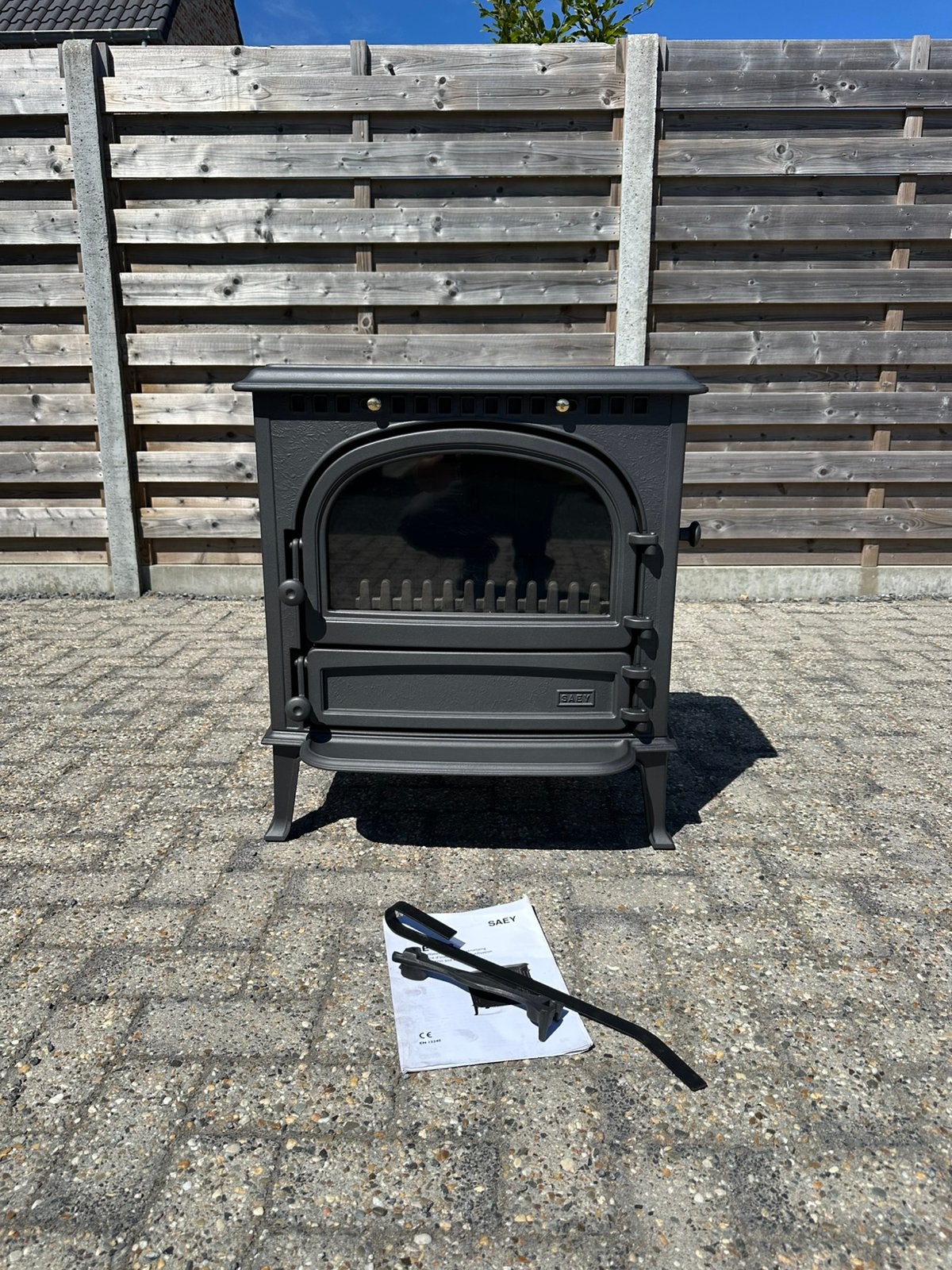 Saey 92 hout en kolenkachel in perfecte staat 14 kw, Huis en Inrichting, Ophalen, Zo goed als nieuw, Hout, Kolenkachel