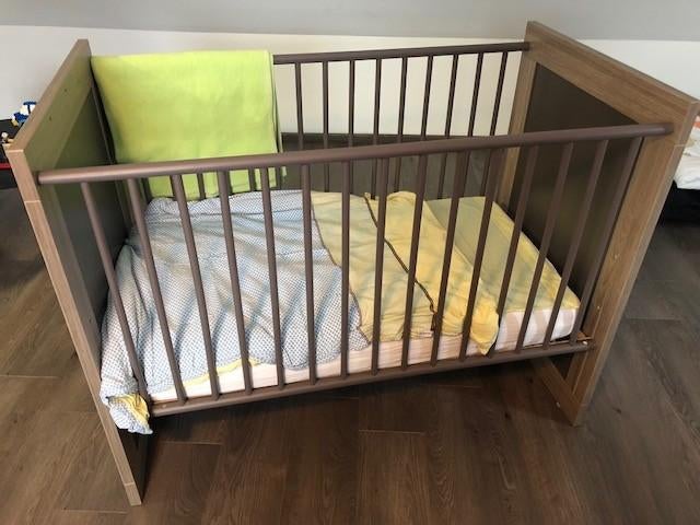 kinderbed met alle toebehoren, Ophalen, Nieuw, Lattenbodem