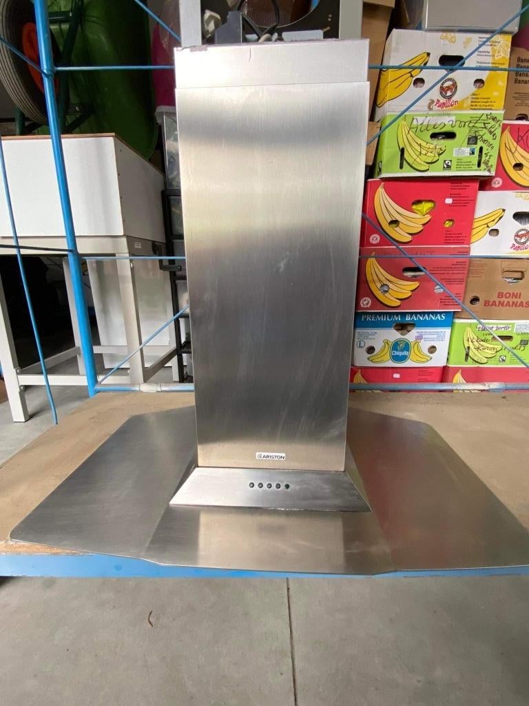 Dampkap inox ariston, Ophalen