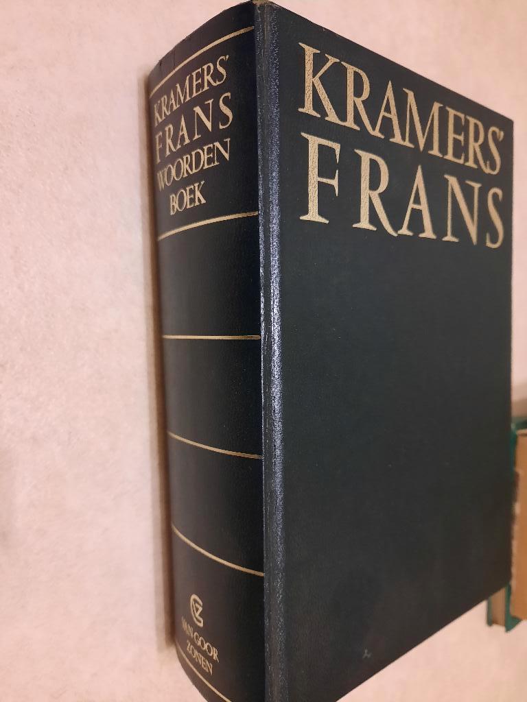 dikke kramers woordenboek frans, Livres, Dictionnaires, Enlèvement ou Envoi, Kramers, Français