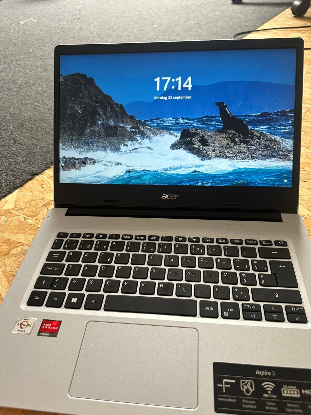 Laptop Acer, Ophalen of Verzenden, Zo goed als nieuw