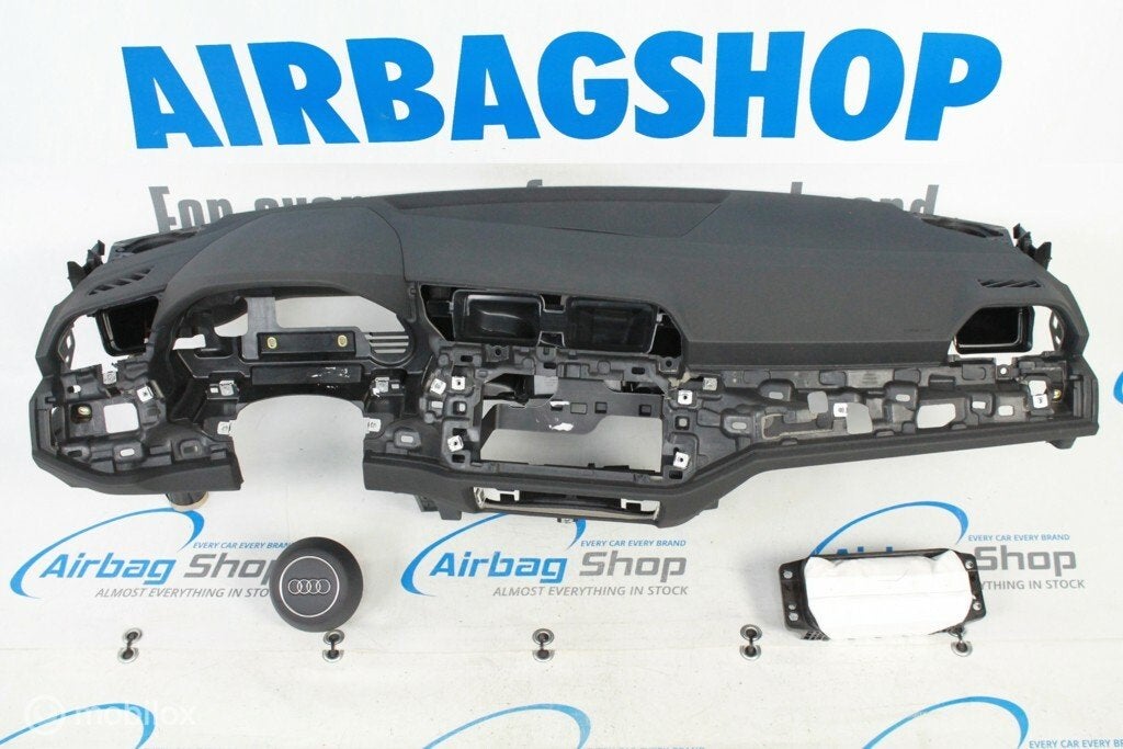 Airbag kit Tableau de bord 3 branche noir Audi Q3 F3, Enlèvement ou Envoi, Utilisé