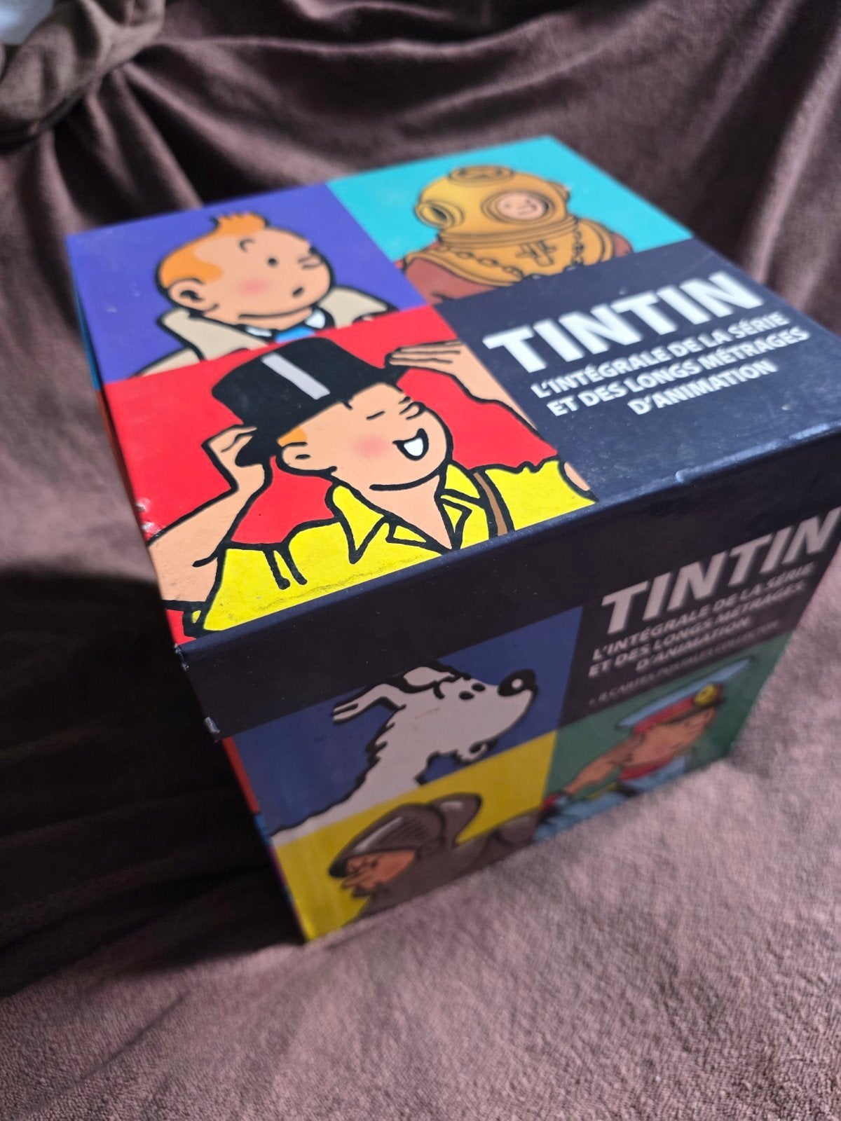 Tintin : collector L'Intégrale de la Série et des Longs Métr, Collections, Enlèvement ou Envoi