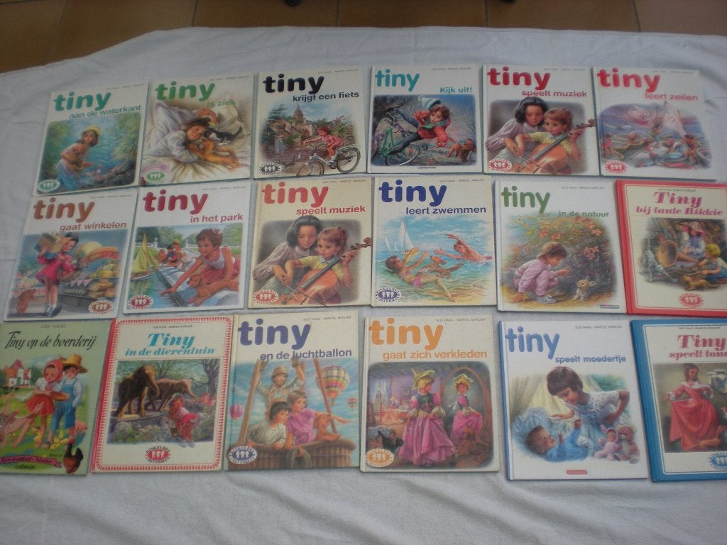 18 Tiny boeken voor 25 €, Ophalen