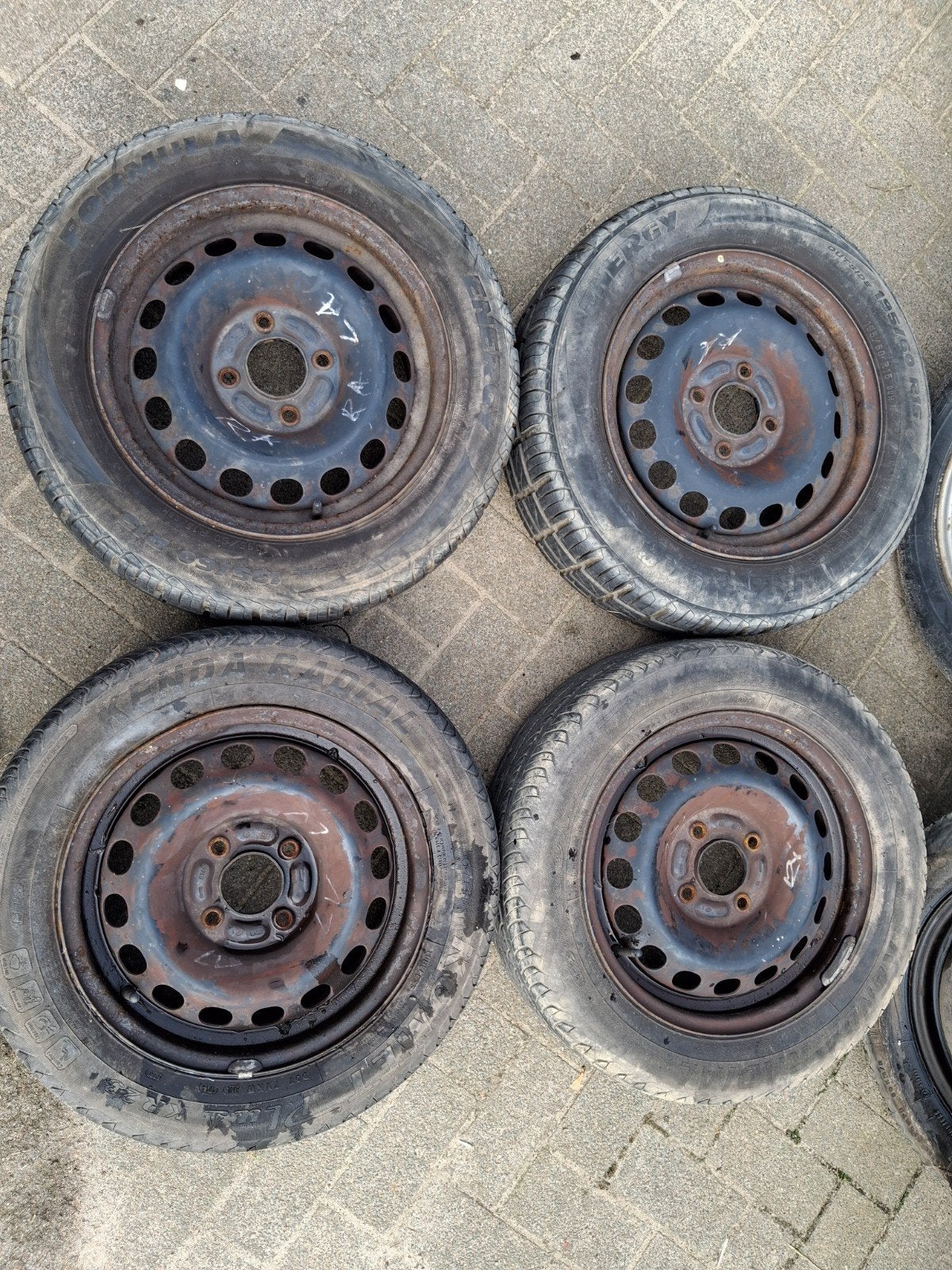 4 x 114,3 naafgat 67,1 15 inch volvo s40/v40, 15 pouces, Pneus et Jantes, Enlèvement, Utilisé