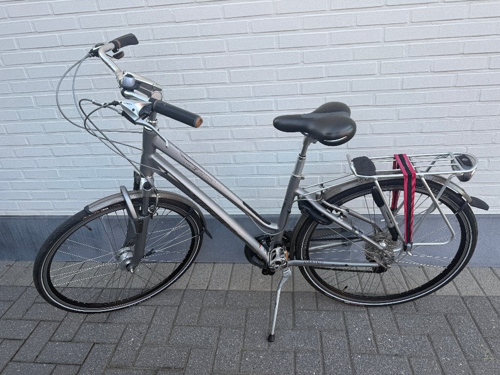 Vélo Trek Navigator T300 pour femmes - Cadre en aluminium, Accès (extra) bas, Autres marques, Frein sur jante, Comme neuf