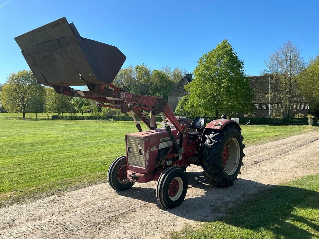 1966 Mc Cormick International 523 Agromatic Tweewielaangedre, Gebruikt, McCormick