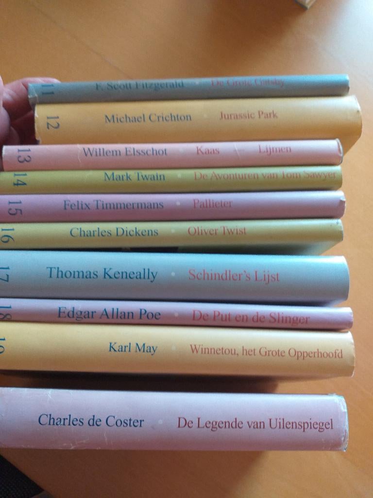 leesboeken, Ophalen, Zo goed als nieuw, België