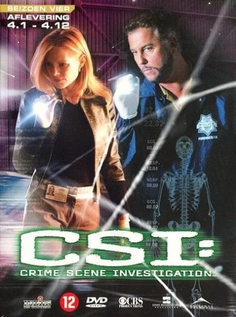 CSI: Crime Scene Investigation Seizoen 4.1 - 4.12 - Dvd, Cd's en Dvd's, Verzenden, Nieuw in verpakking, Actie en Avontuur, Boxset