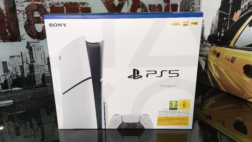 PS5 Slim-garantie met PlayStation 5-schijfstation, Games en Spelcomputers, Ophalen, Zo goed als nieuw, Playstation 5