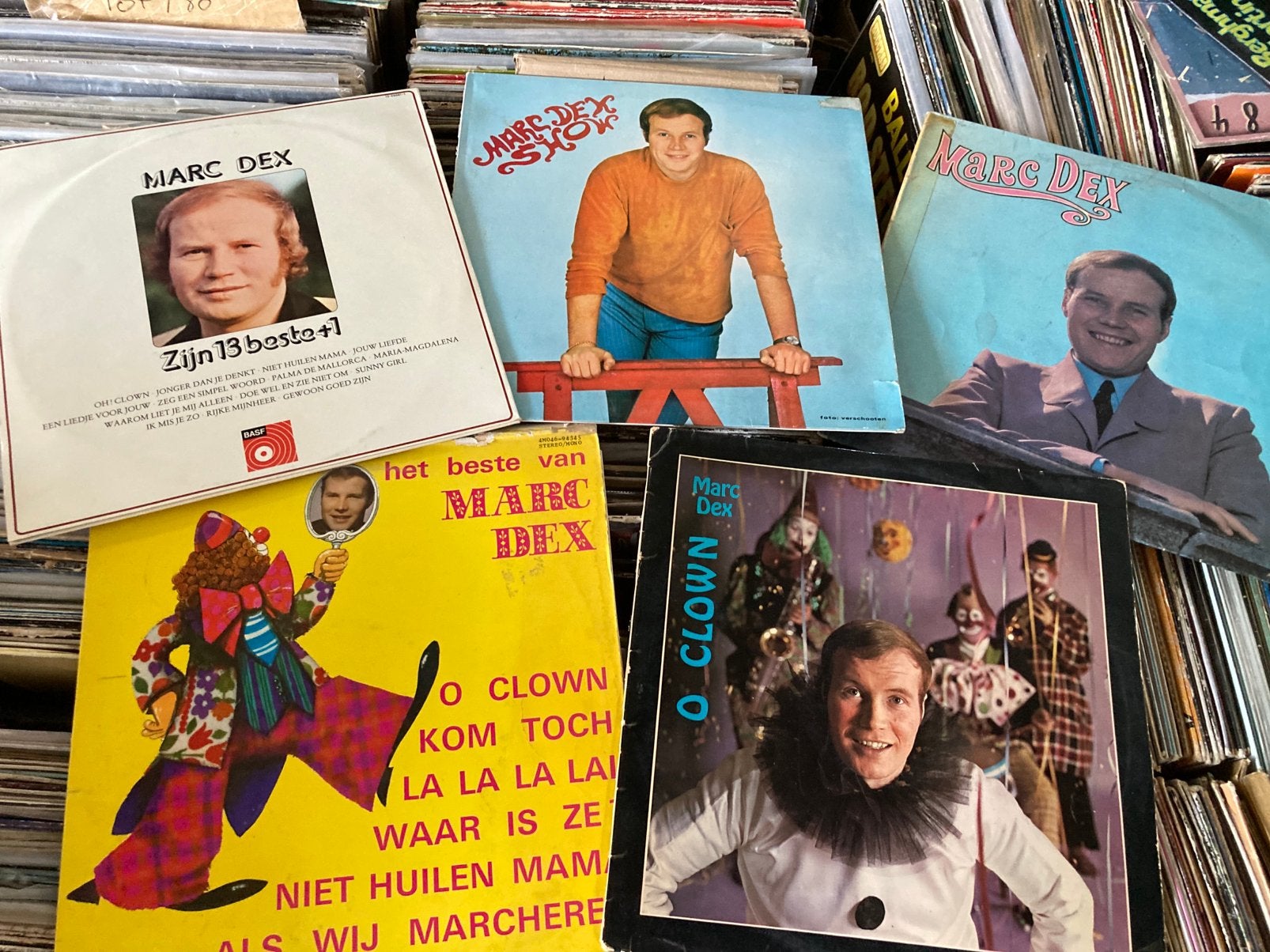 MARC DEX collectie van 5 LP’s samen, Ophalen of Verzenden, Zo goed als nieuw, LP