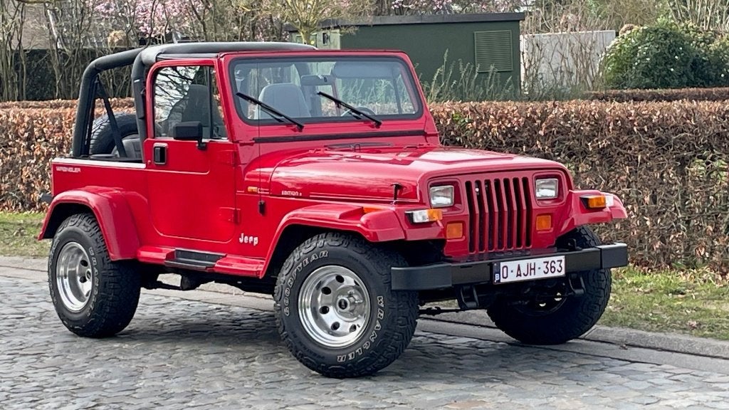 Jeep Wrangler YJ exclusieve "EDITION" versie, Auto's, 4 zetels, 135 kW, 4000 cc, Leder