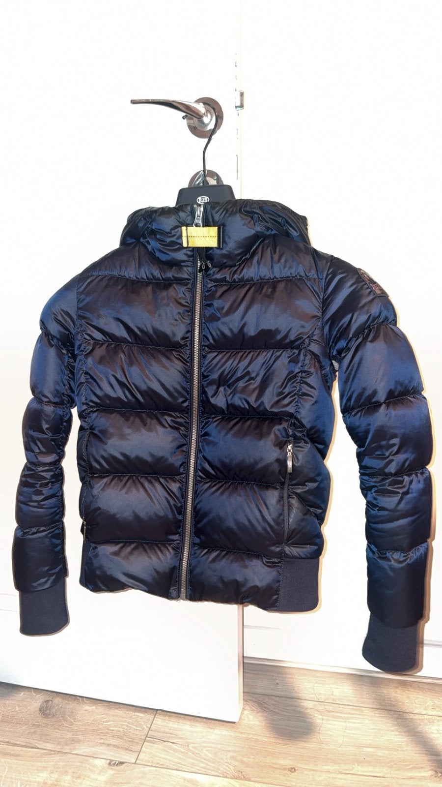 Parajumper jas kids Y-S tem (155cm), Kleding | Dames, Ophalen of Verzenden, Zo goed als nieuw, Maat 34 (XS) of kleiner, Blauw
