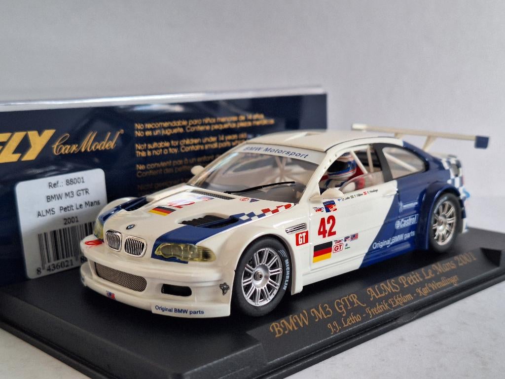 Fly BMW M3 GTR ALMS 2001 Référence 88001, Enfants & Bébés, Jouets | Circuits, Neuf, Circuit, Électrique, Autres marques, Envoi