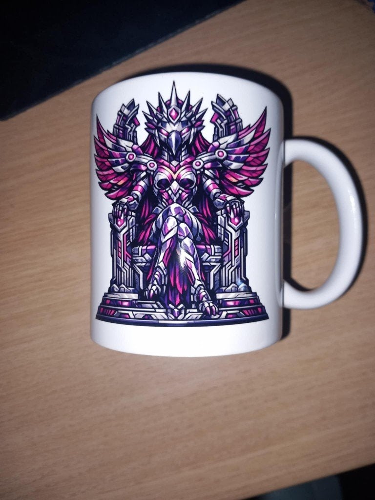 Tasse de collection – Style Cartoon "Reine Oiseau", Neuf, Enlèvement ou Envoi, Céramique, Autres styles