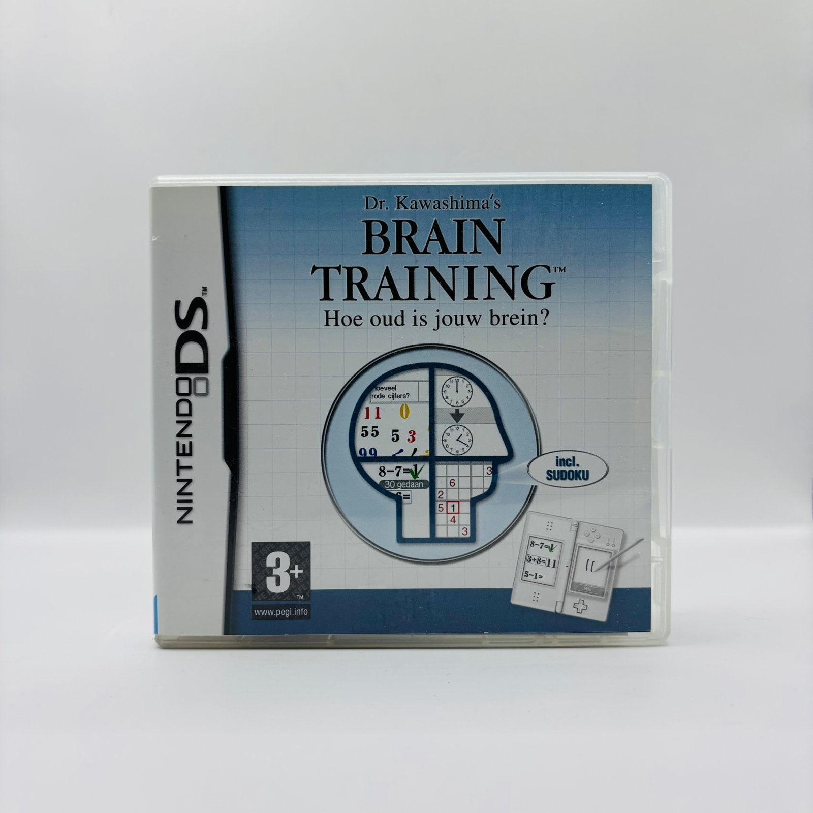 Brain Training Nintendo DS, Games en Spelcomputers, Ophalen of Verzenden, Zo goed als nieuw, Puzzel en Educatief, Vanaf 3 jaar