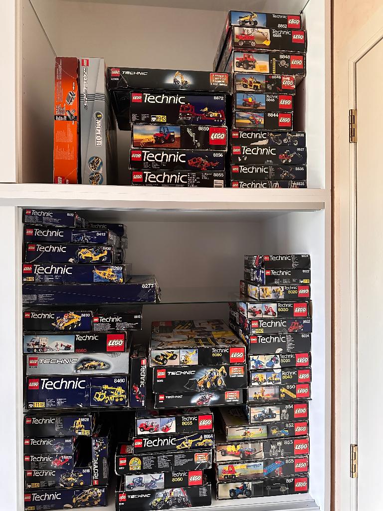 Lot lego technics 59 dozen, Kinderen en Baby's, Lego, Compleet, Ophalen of Verzenden, Zo goed als nieuw