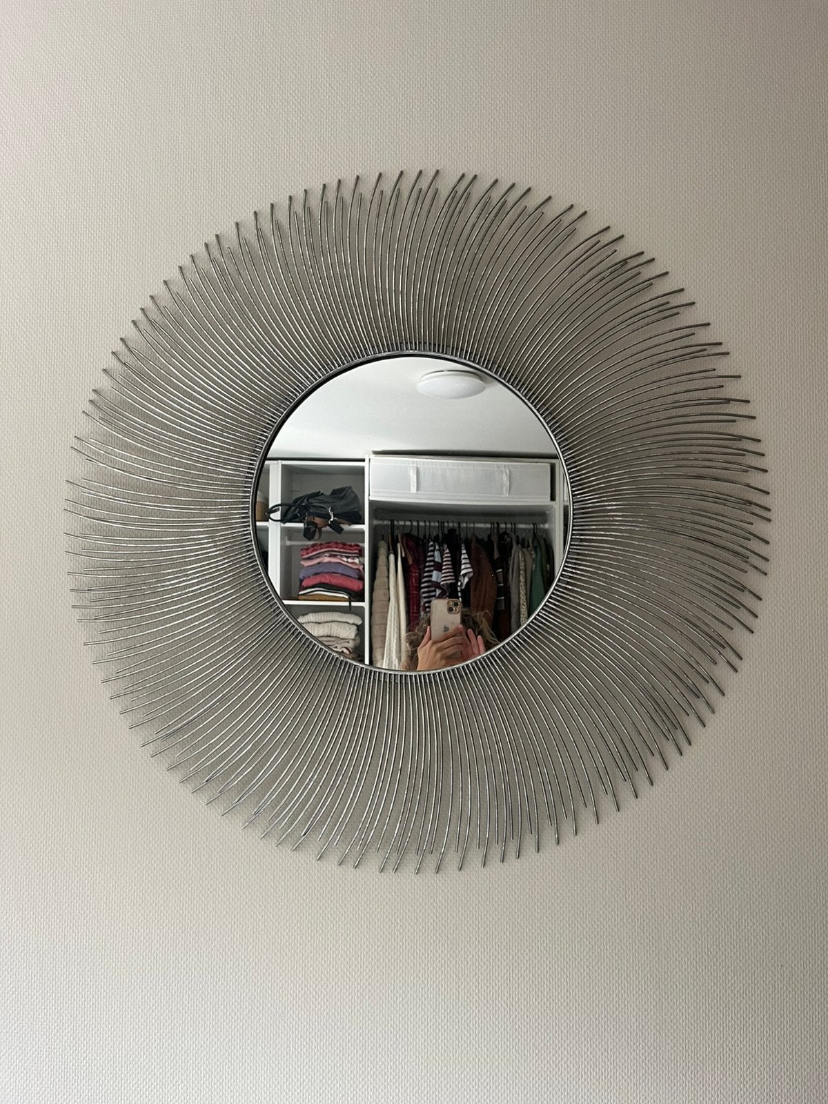 Grote design spiegel, Huis en Inrichting, Ophalen, Zo goed als nieuw