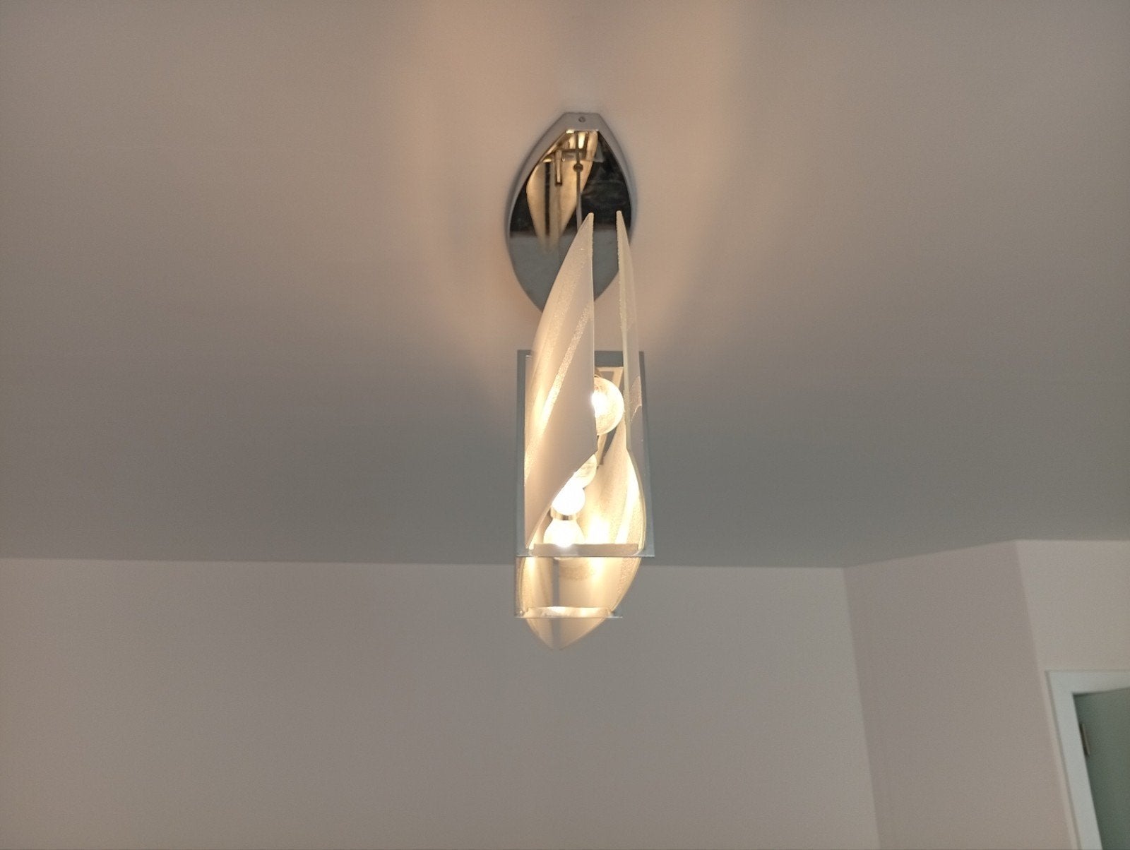 2 glazen lusters, Huis en Inrichting, Ophalen