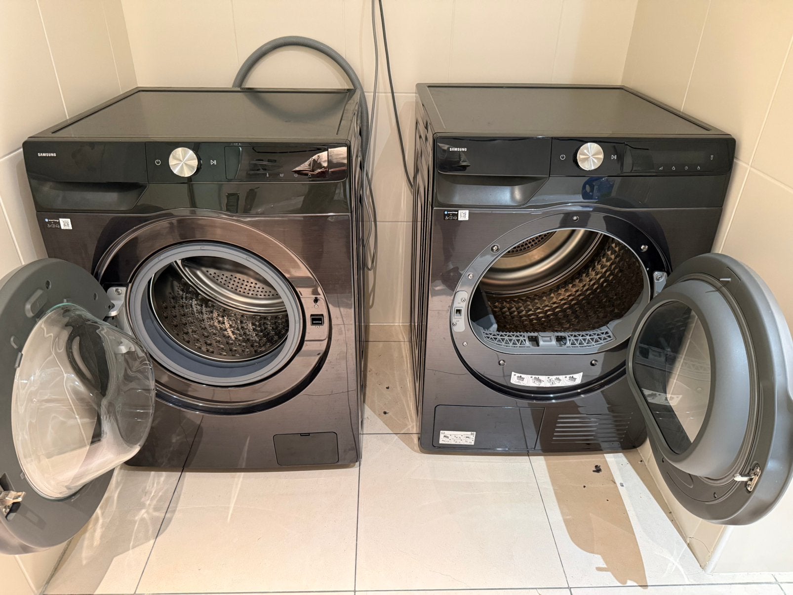 Samsung Wasmachine en droogkast, Ophalen, Zo goed als nieuw