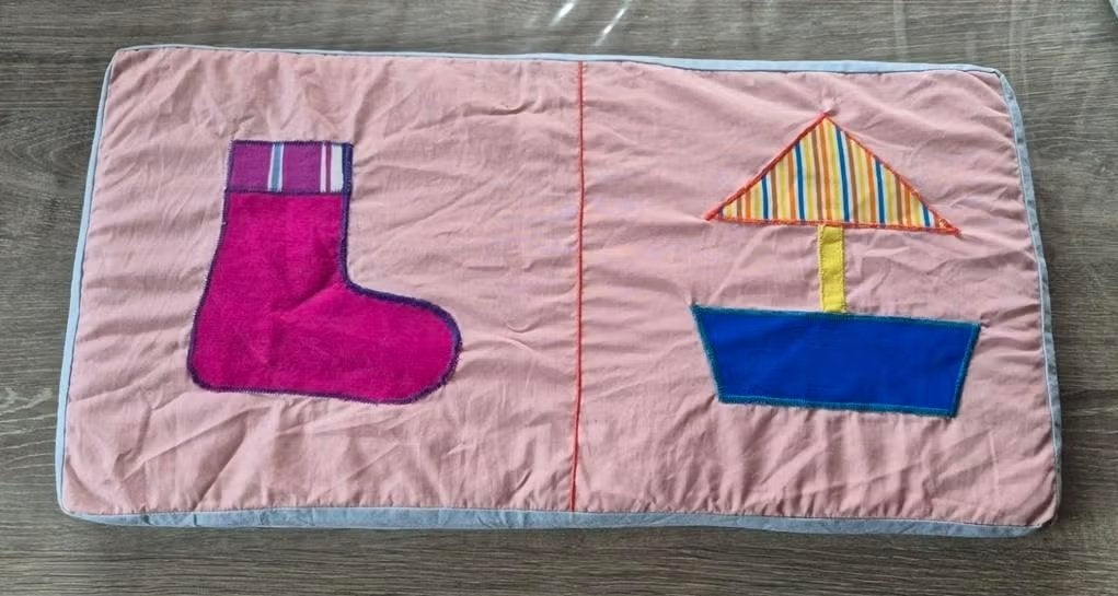 Retro matras voor poppenbed, Kinderen en Baby's, Ophalen, Gebruikt, Overige typen