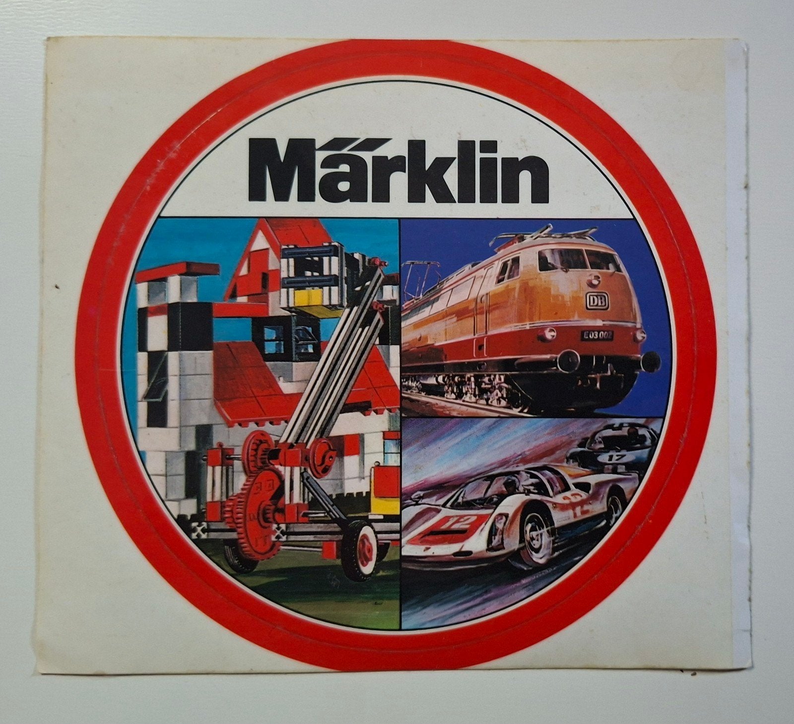 Autocollant Marklin Trains, Collections, Enlèvement ou Envoi, Comme neuf, Marque