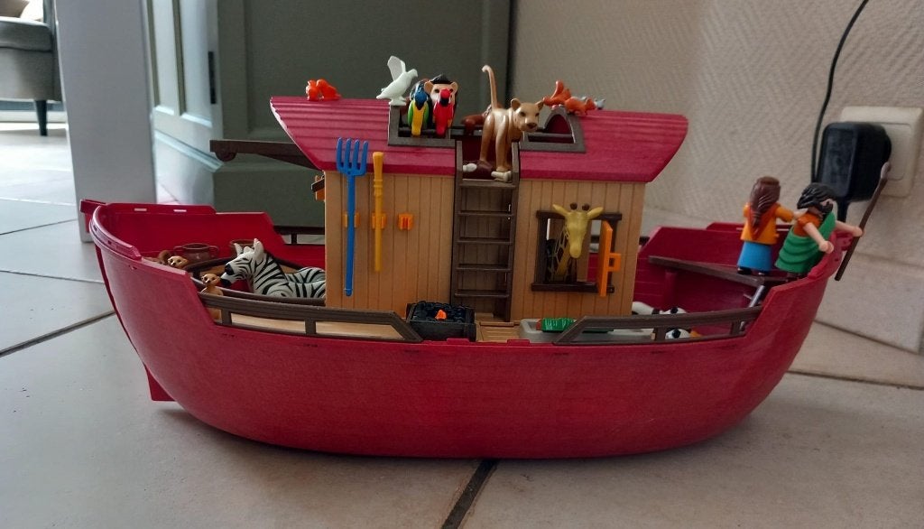 Playmobil "Ark van Noah", Kinderen en Baby's, Speelgoed | Playmobil, Zo goed als nieuw, Ophalen