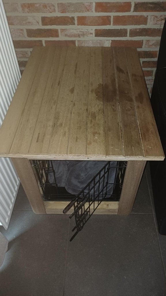 houten honden bench, Ophalen, Gebruikt